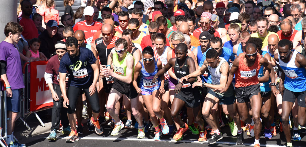 Départ du 10km en 2017